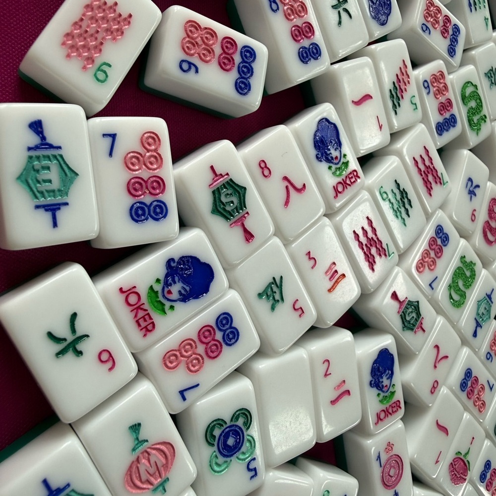 Oh My Mahjong Palm Beach Mahjong Travel Set - Used - Picture 5 of 15